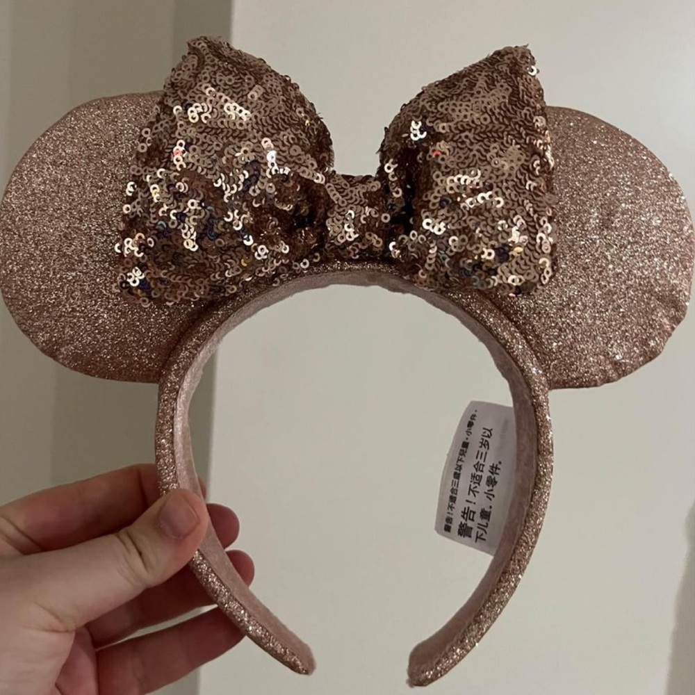 Disney rose gold ears